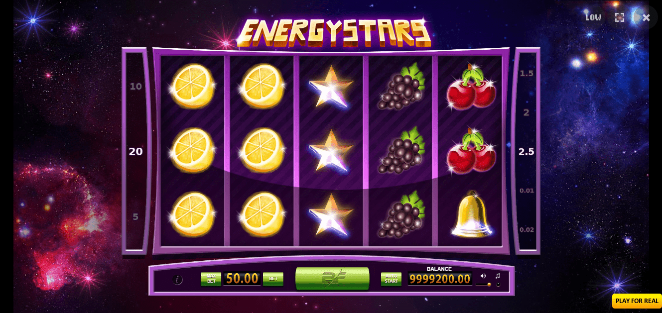Energy Stars Slot Game By BF Games