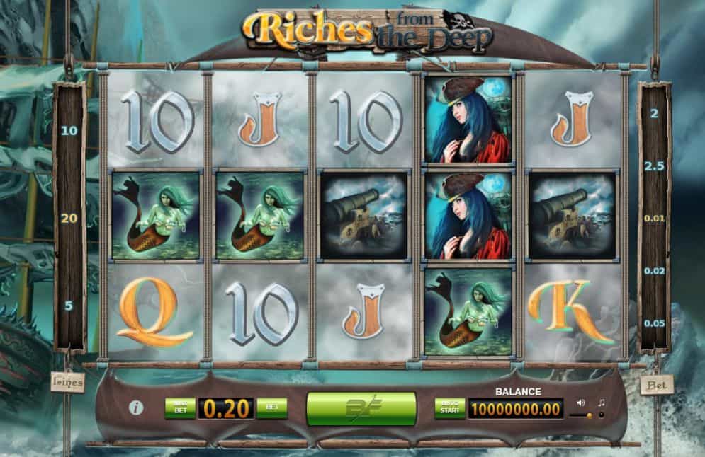 Riches from the Deep Slot Game By BF Games