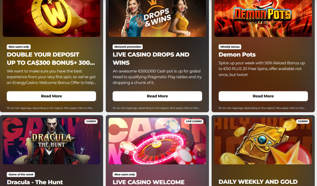 energy casino  free spins no deposit