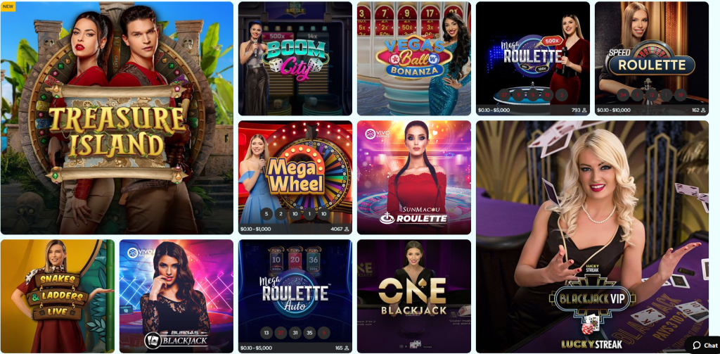 dolfwin casino, live casino, live games