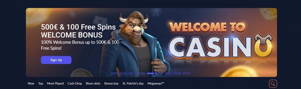 bison casino, bison bonus, welcome bonus