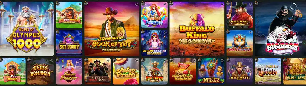 ComeOn! Casino casino games