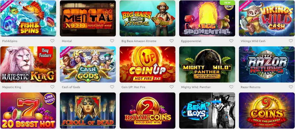 Slot Games at Cadoola Casino