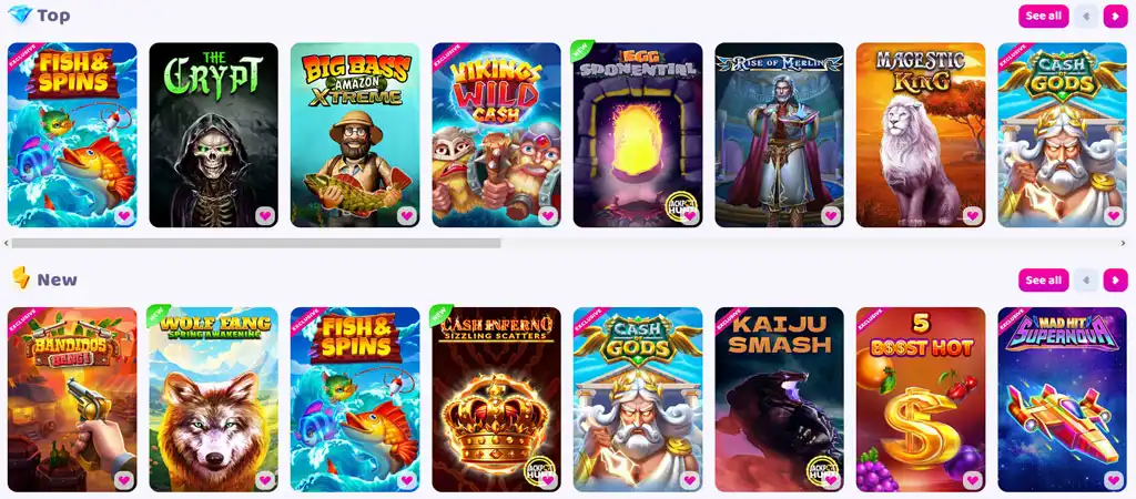 7Signs Casino Games Library