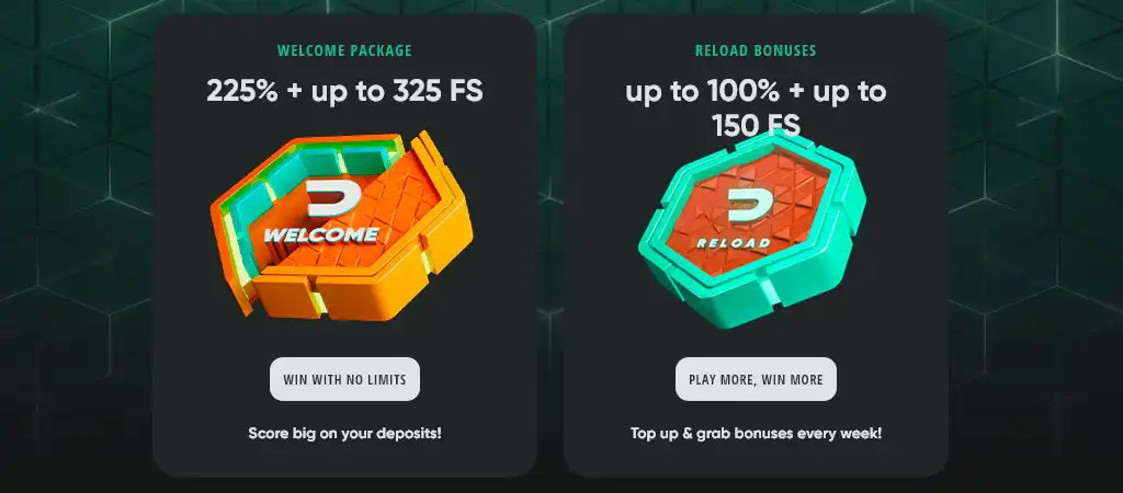 Drip Casino Bonuses