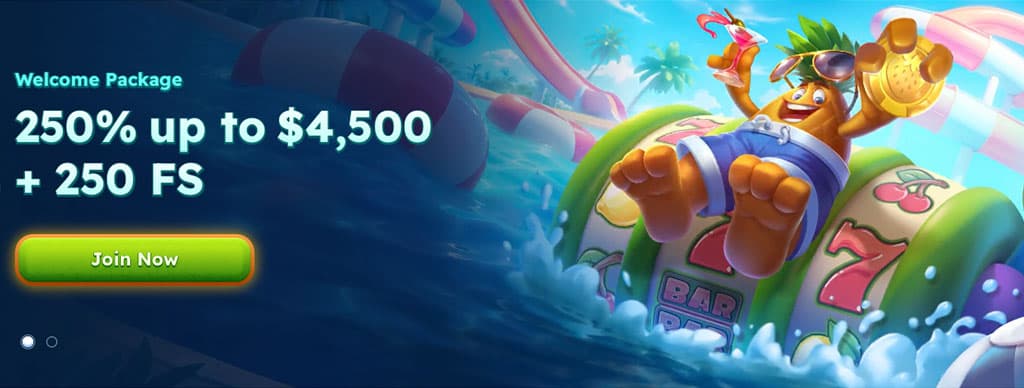 welcome package, spinfest casino, welcome bonus