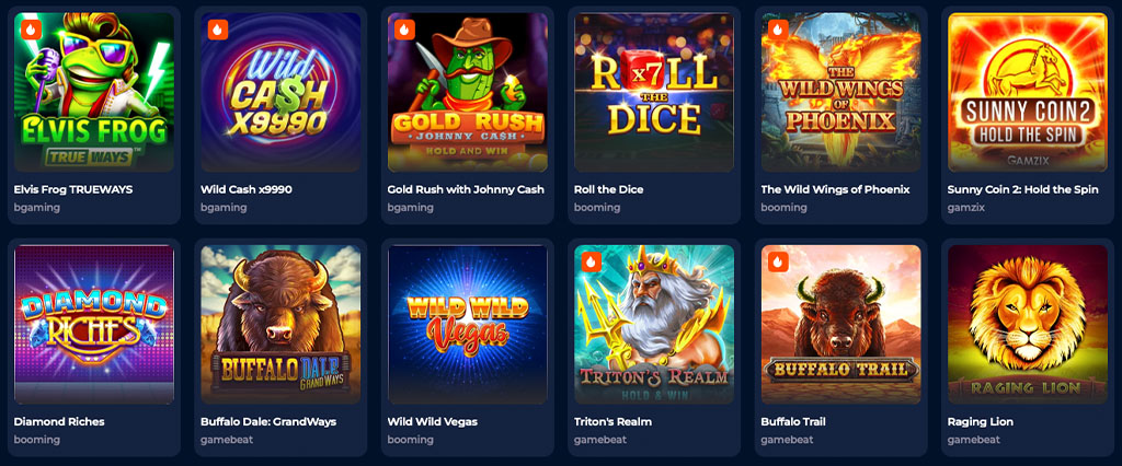 Axe Casino, Exciting Games, slots, live casino, Canadian casino