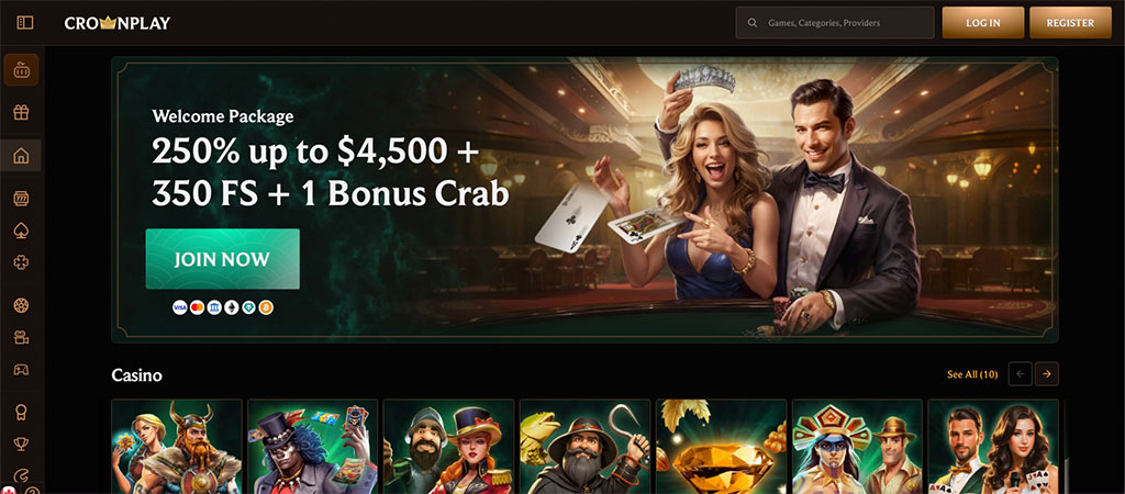 CrownPlay, online casino, online gambling site