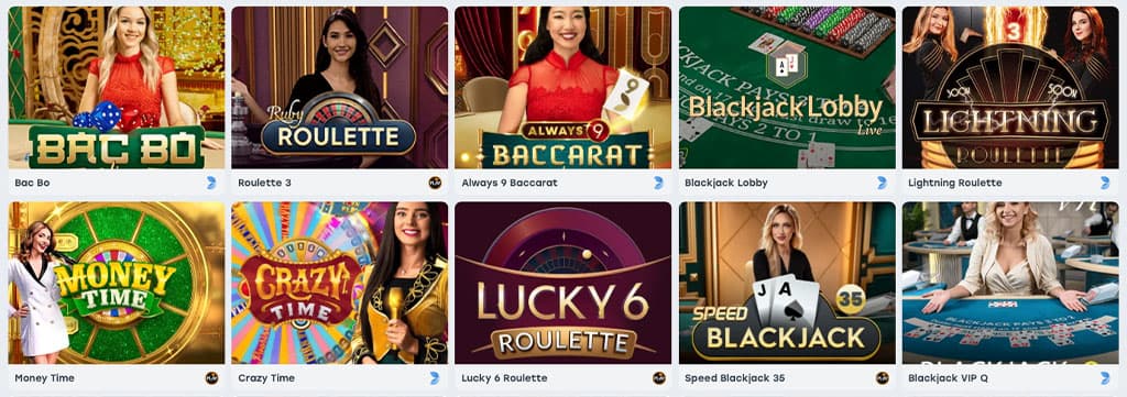 Available Games and Providers at Weiss Casino, online casino Canada