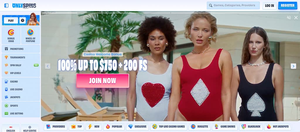 Onlyspins Casino, Where the Spin Culture Starts