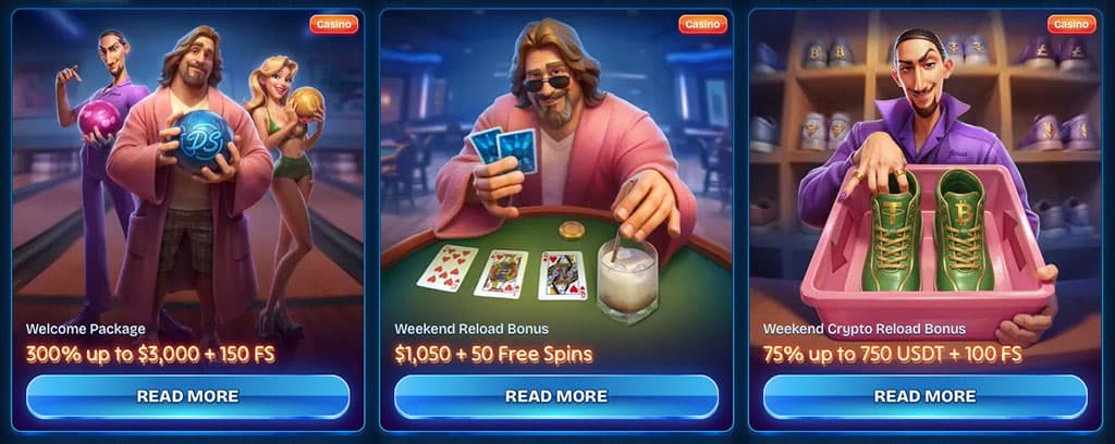 Dudespin Casino, best Bonuses and Promotions