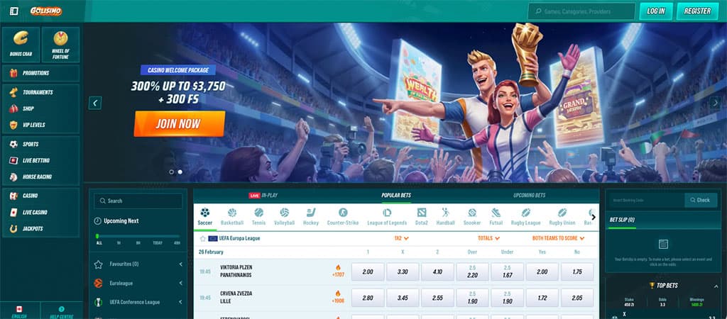 Golisimo Casino, Ready, Set, Jackpot