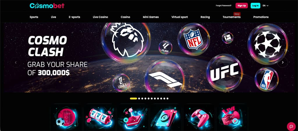 Cosmobet, online casino, Canadian best casino site