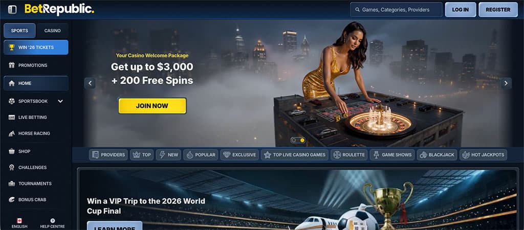 Online Casino, BetRepublic, Revolutionise Your Games