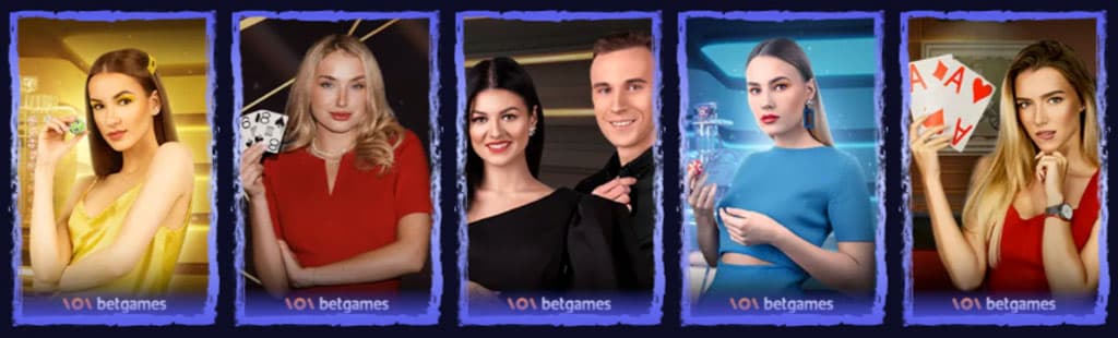 Live Games and Game Shows, live casino games
