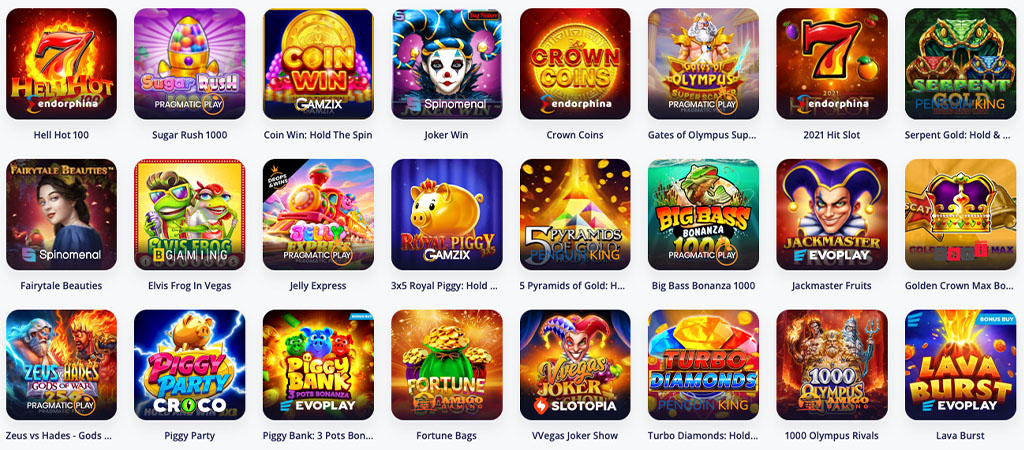 Top Games, Providers, online casino