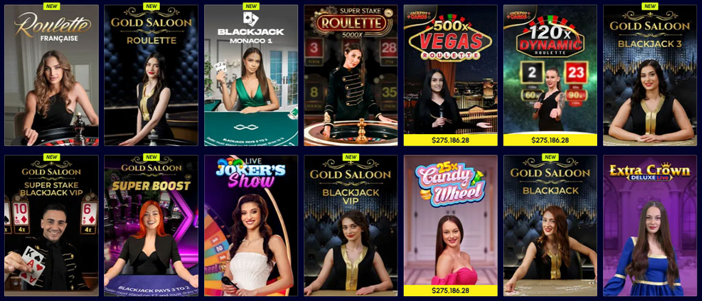 Available Games and Providers Featured on Betscore, blackjack