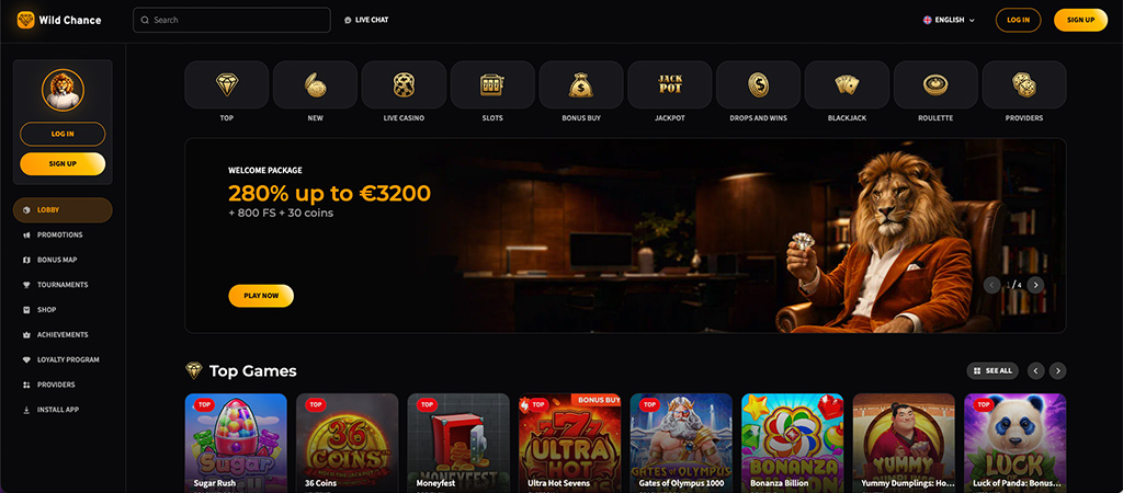Casino Bonus, Wild Chance Casino, Canadian Gaming