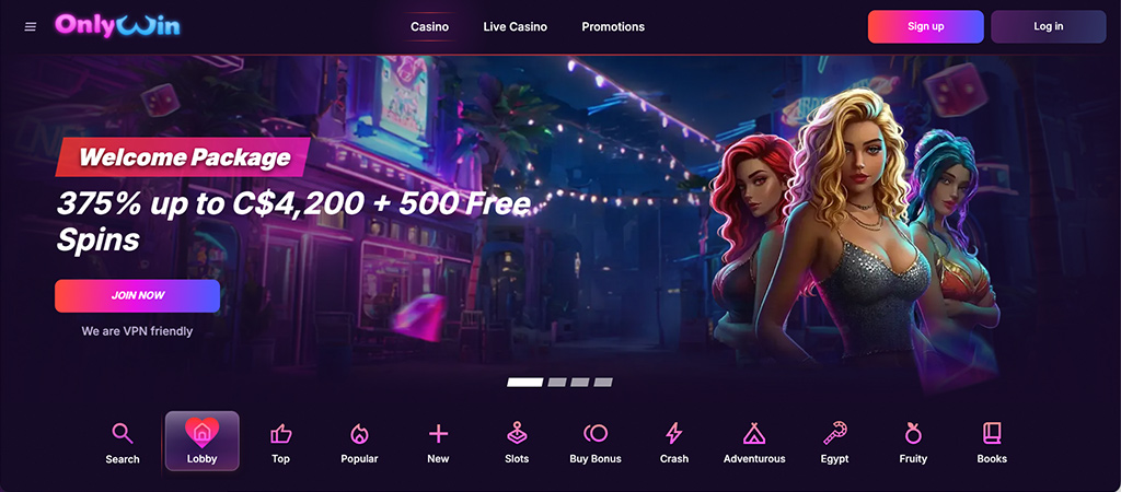 Onlywin Casino, Where Perseverance Really Pays Off