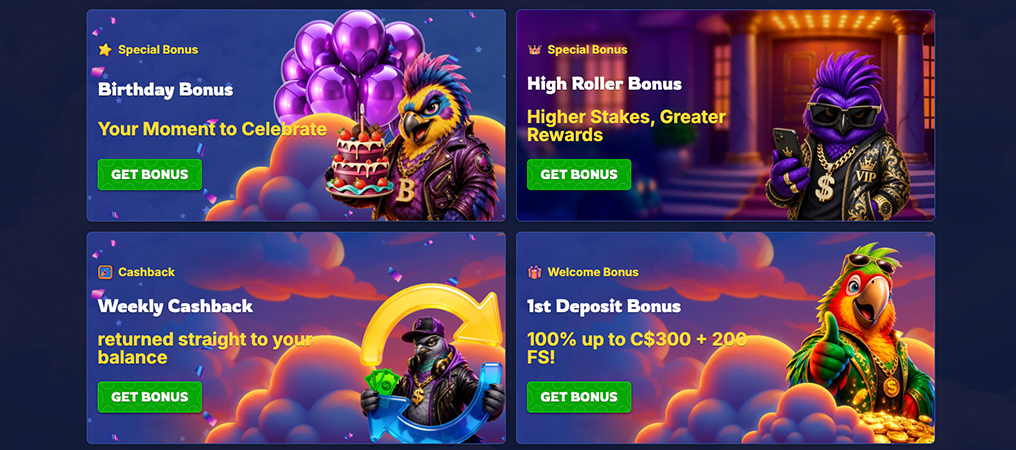 Welcome Bonus, Promotions, VIP-program and Other Extras